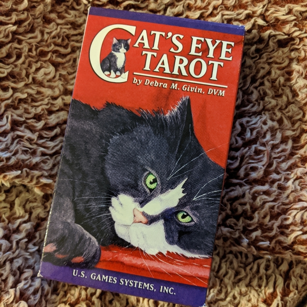 Cat's Eye Tarot Deck kitty divination cards